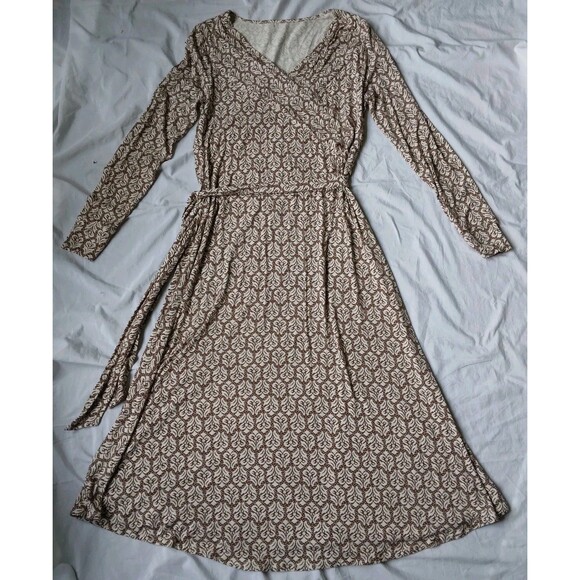 Soft Surroundings Dresses & Skirts - Soft Surroundings Midi Dress Long Sleeve Womens Tall Medium